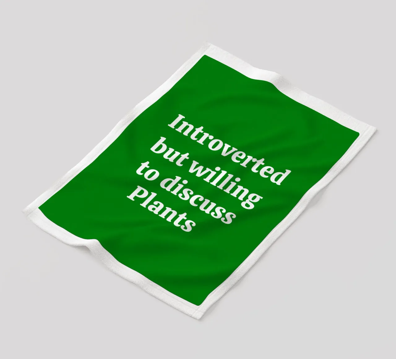 Introverted but willing to discuss plants coperta in pile da mygreenvalue