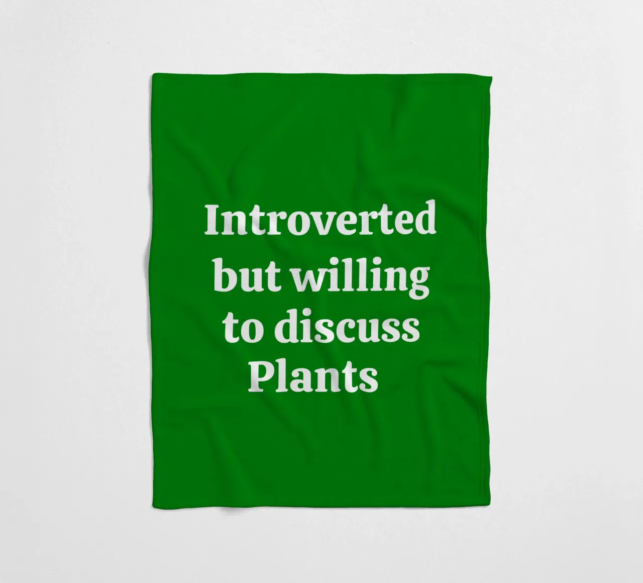 Introverted but willing to discuss plants coperta in pile da mygreenvalue