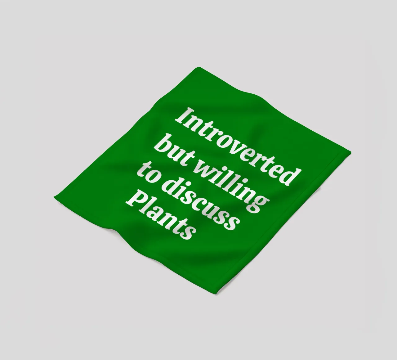 Introverted but willing to discuss plants coperta in pile da mygreenvalue