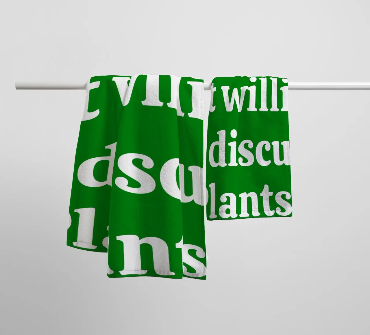 Introverted but willing to discuss plants asciugamano da bagno da mygreenvalue