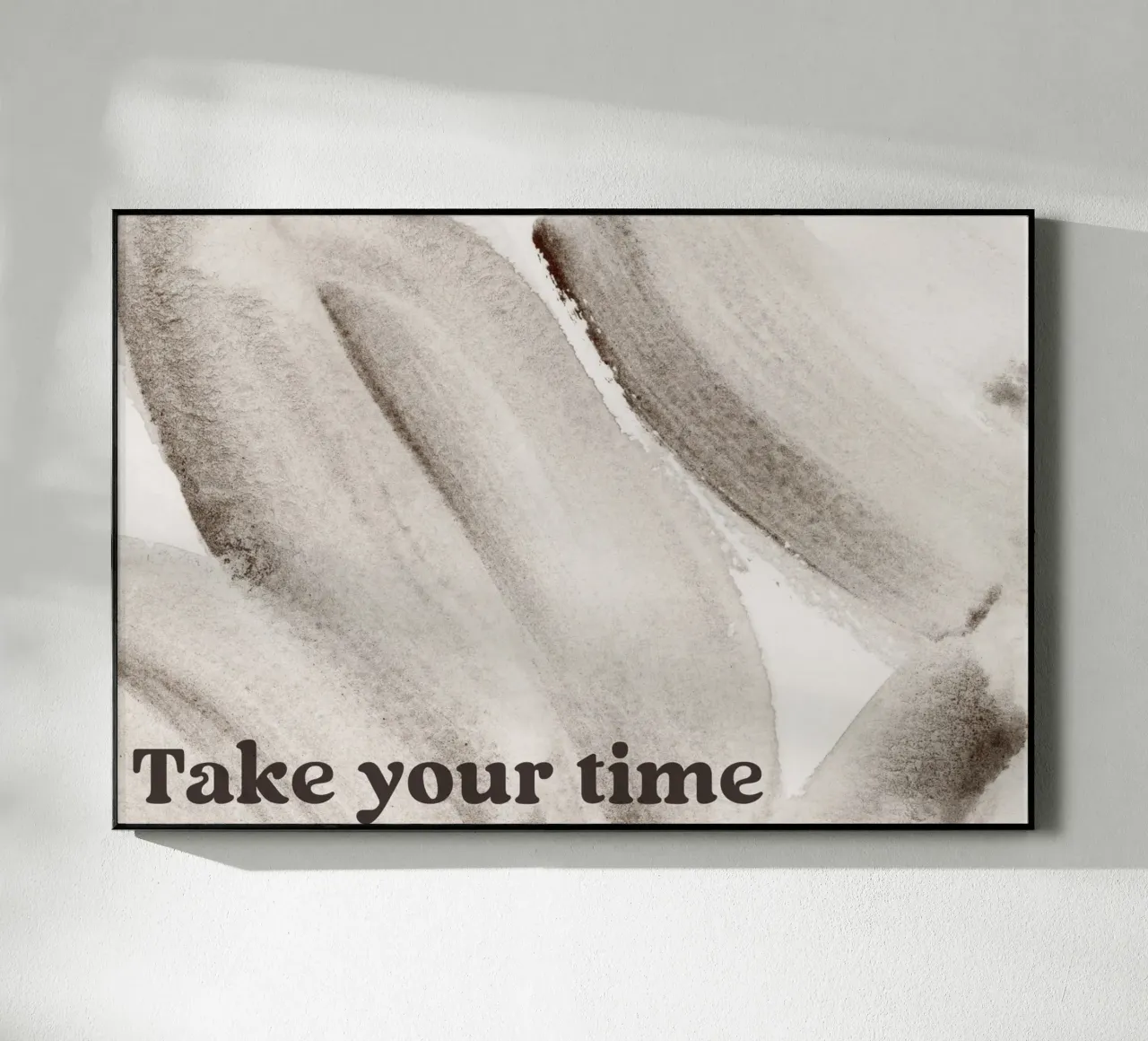 Take Your Time plexiglass da treechild