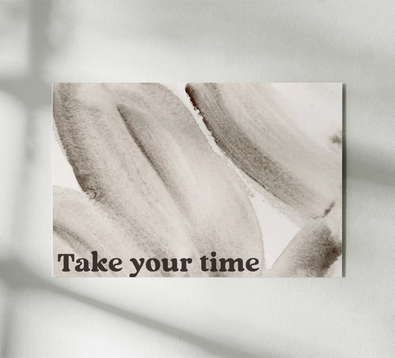 Take Your Time plexiglass da treechild