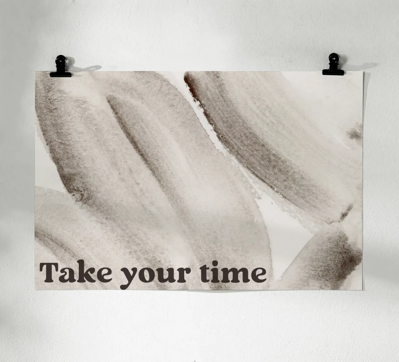 Take Your Time poster da treechild