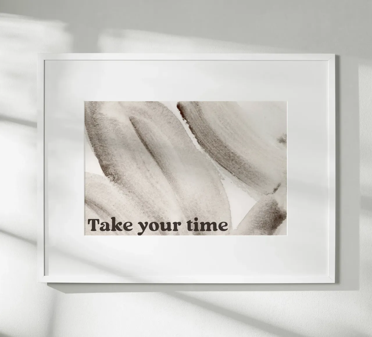 Take Your Time poster da treechild
