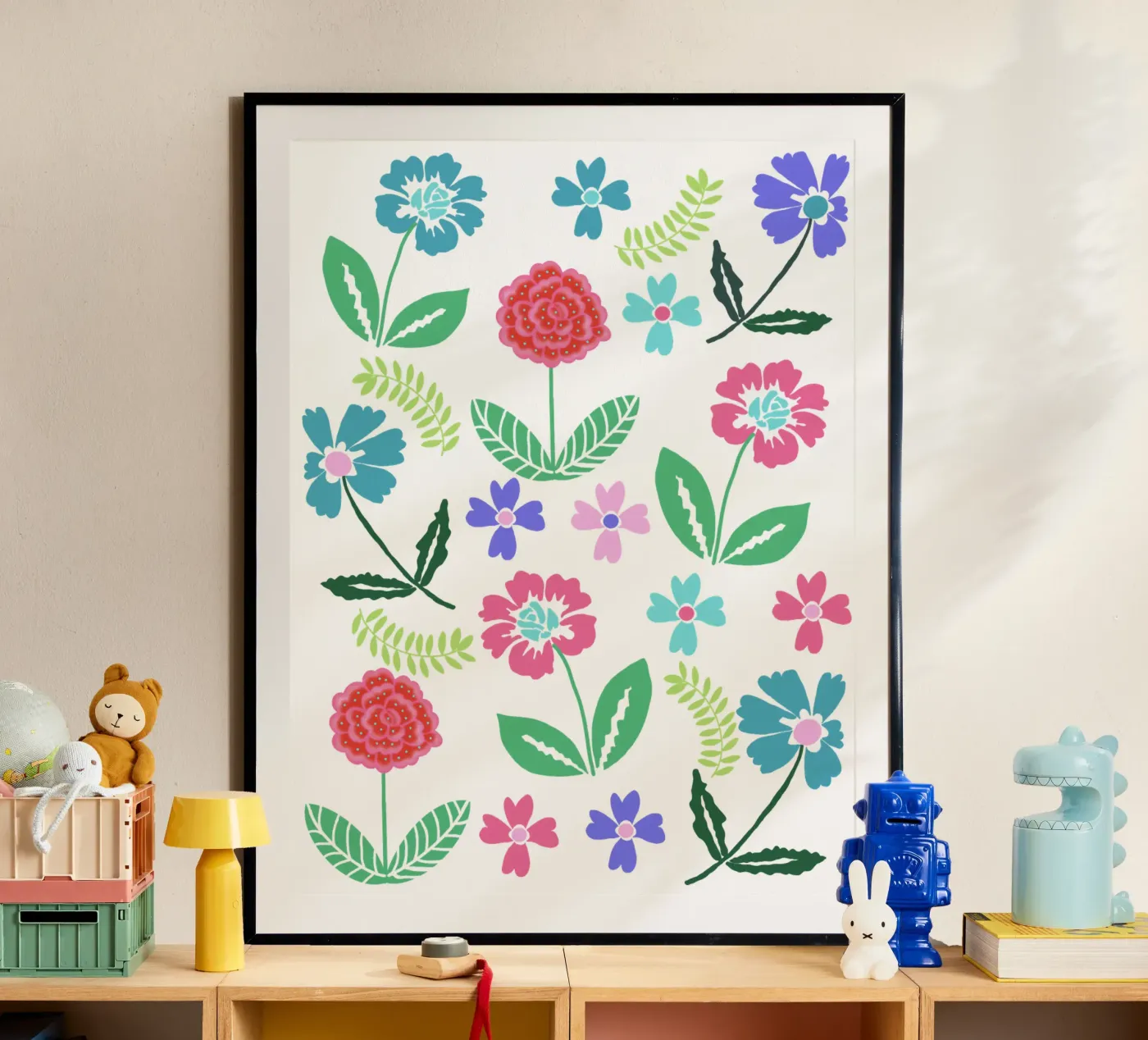 flower mixture poster by Miris bunte Modewelt