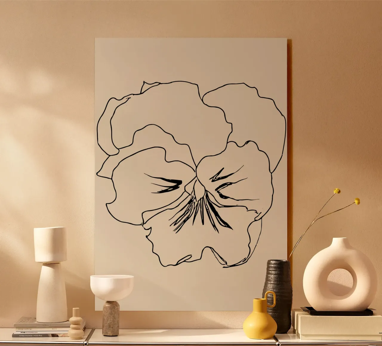 Plain Pansy plexiglass da treechild