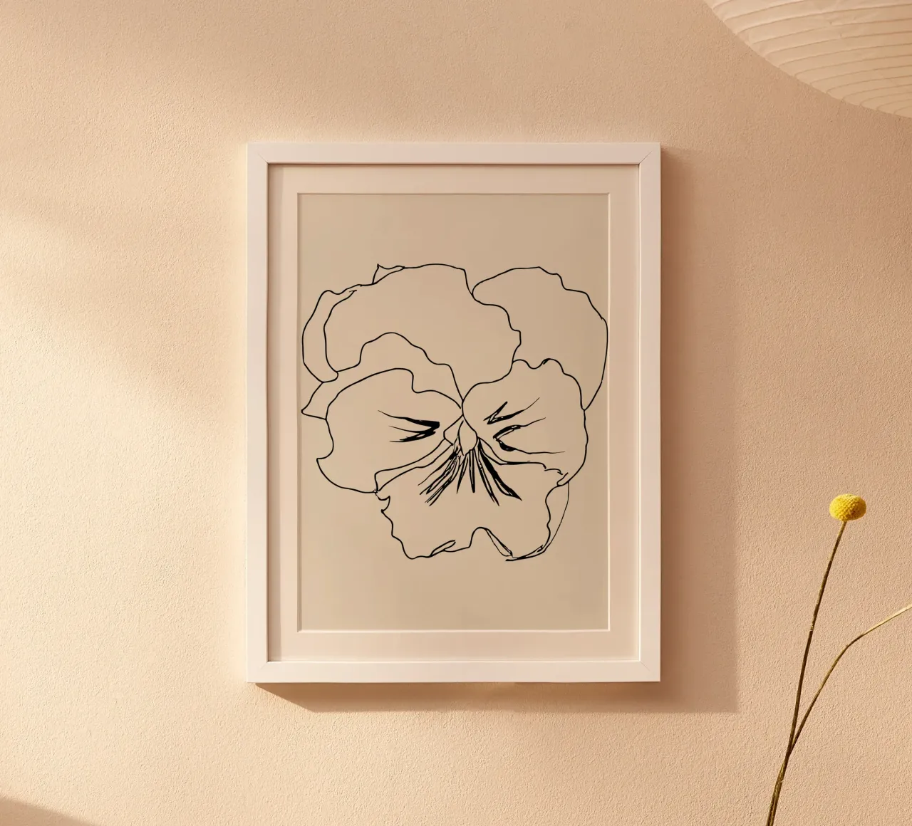 Plain Pansy poster da treechild