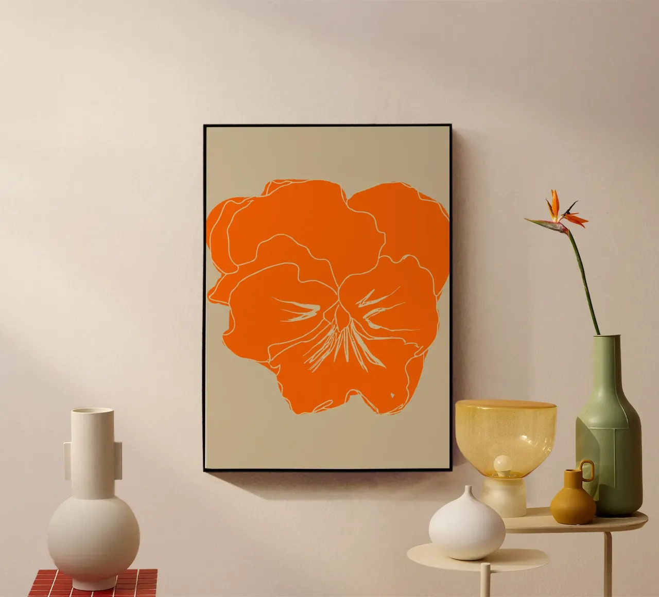 Orange Plansy plexiglass da treechild