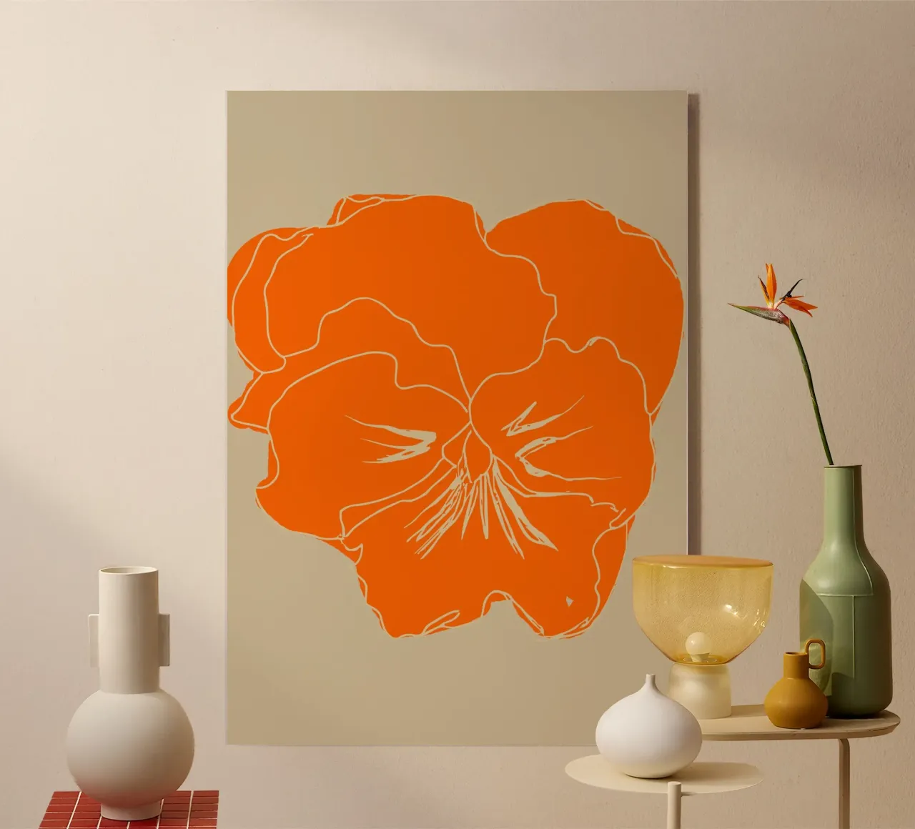 Orange Plansy plexiglass da treechild