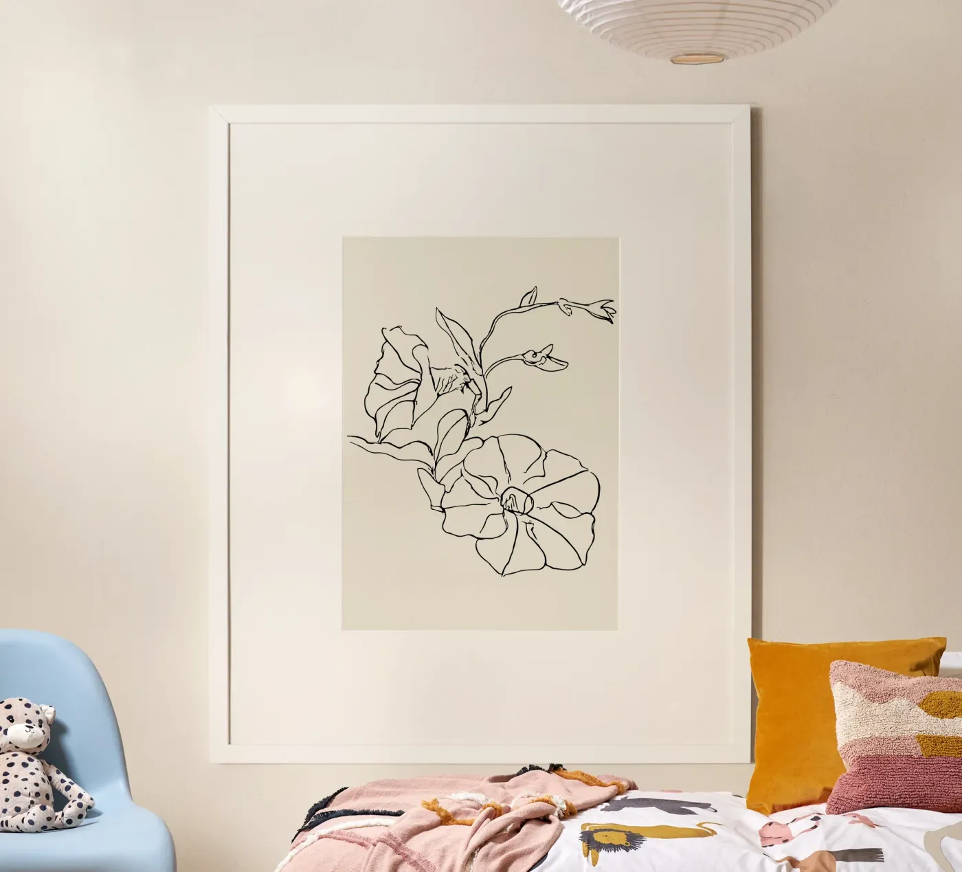Plain Flowers Poster von treechild