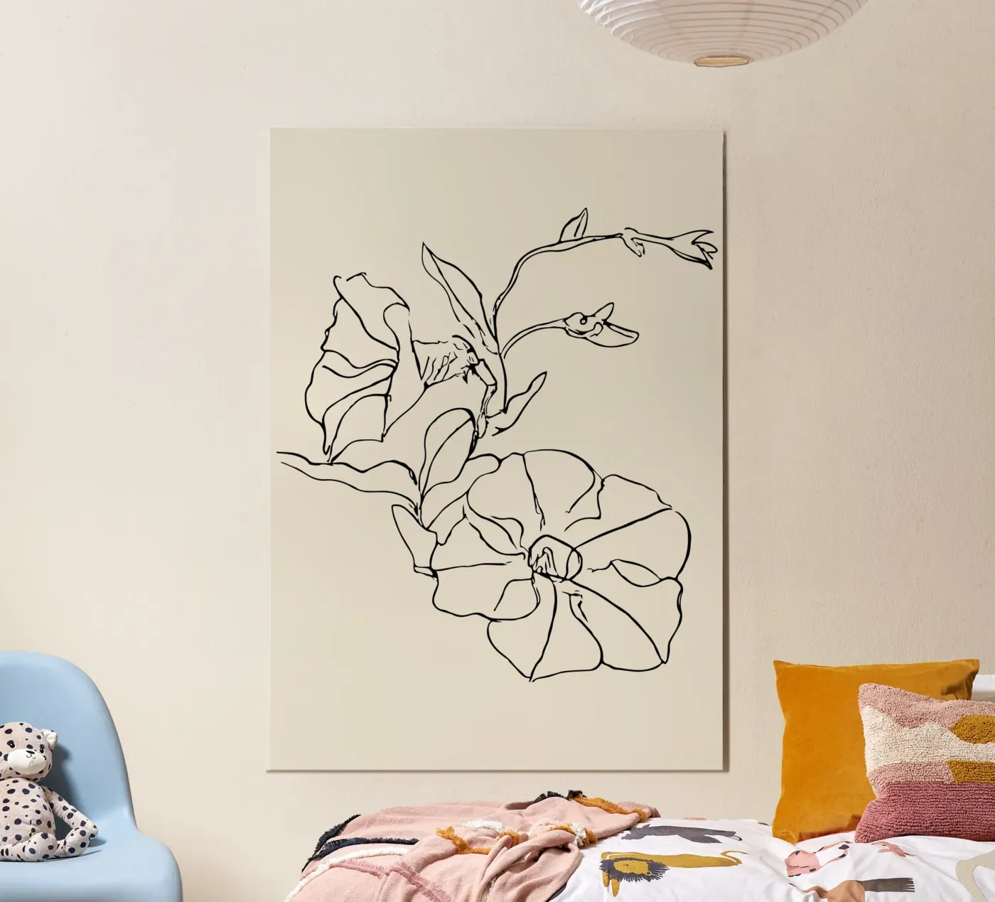 Plain Flowers Poster von treechild