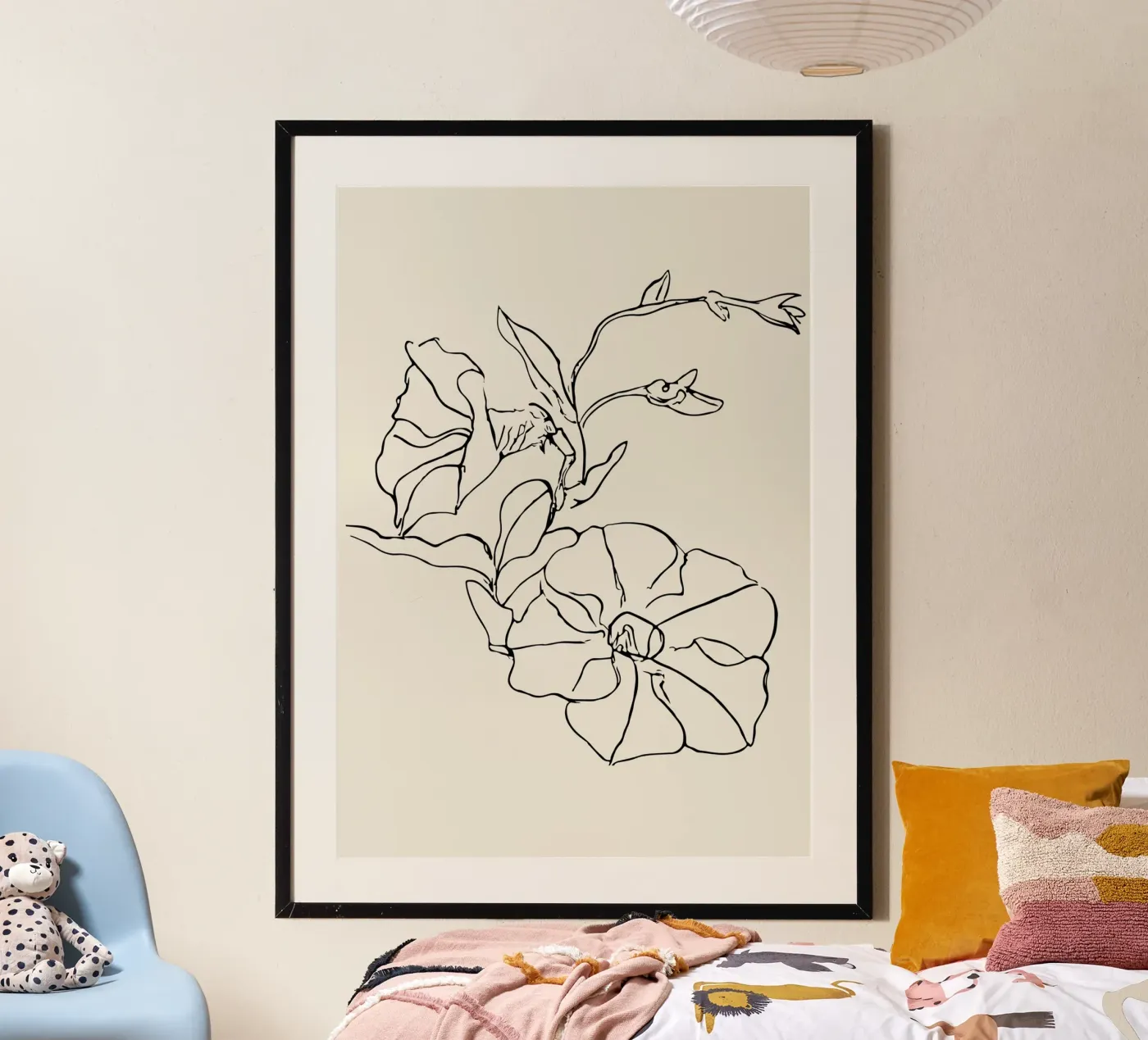 Plain Flowers Poster von treechild