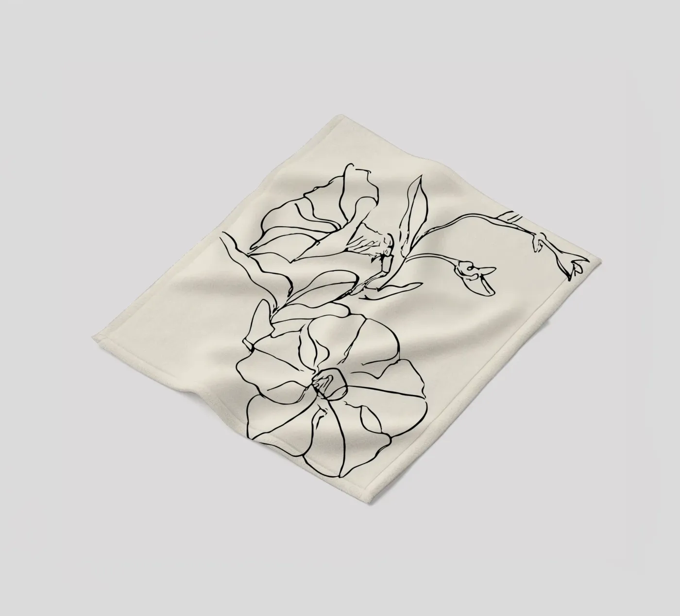 Plain Flowers fleecedeken van treechild