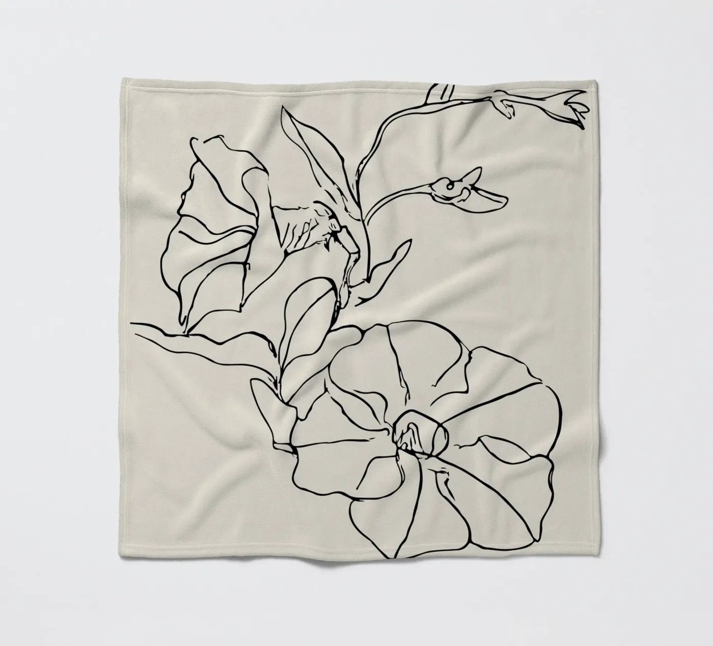 Plain Flowers fleecedeken van treechild