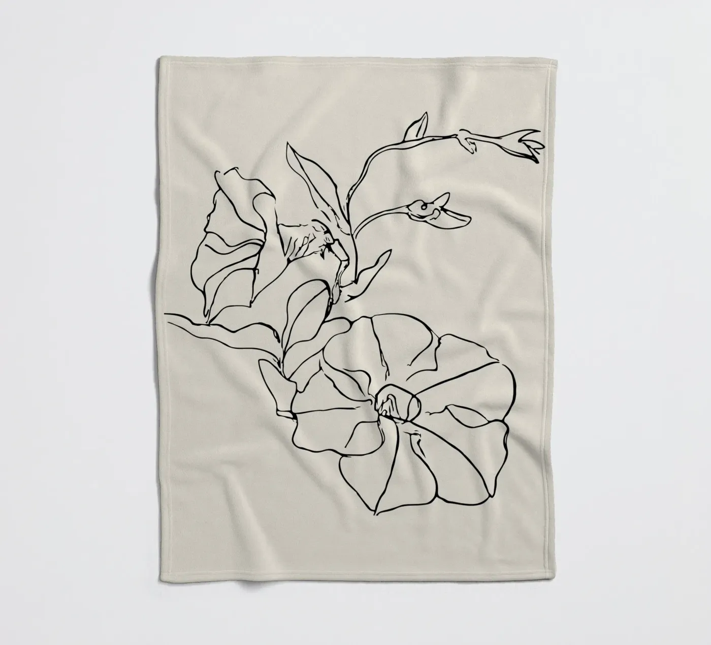 Plain Flowers fleecedeken van treechild