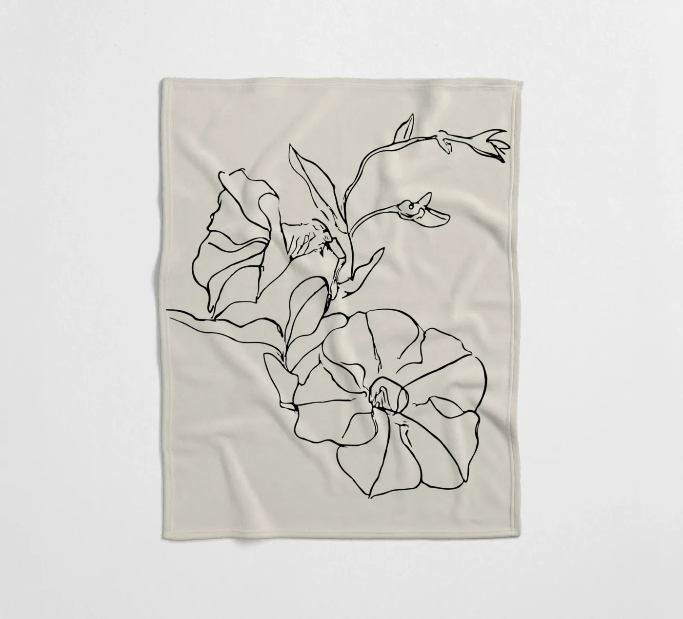 Plain Flowers fleecedeken van treechild