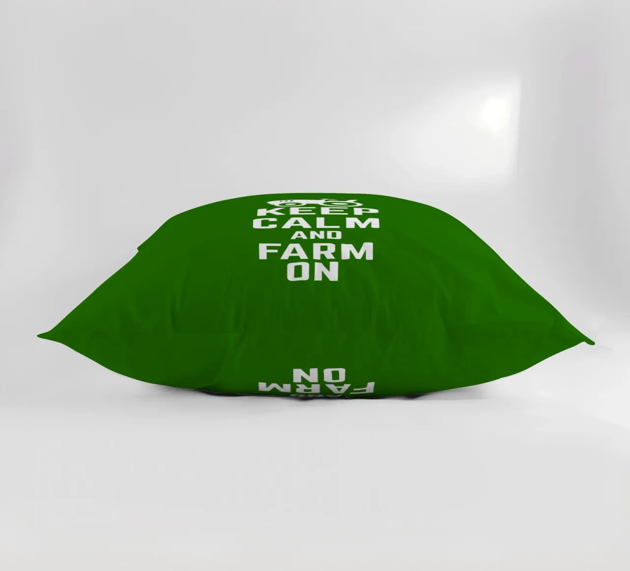 Keep calm and farm on cuscino da mygreenvalue
