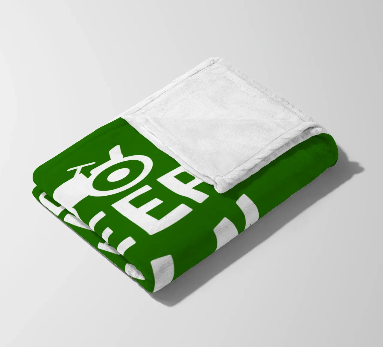 Keep calm and farm on coperta in pile da mygreenvalue