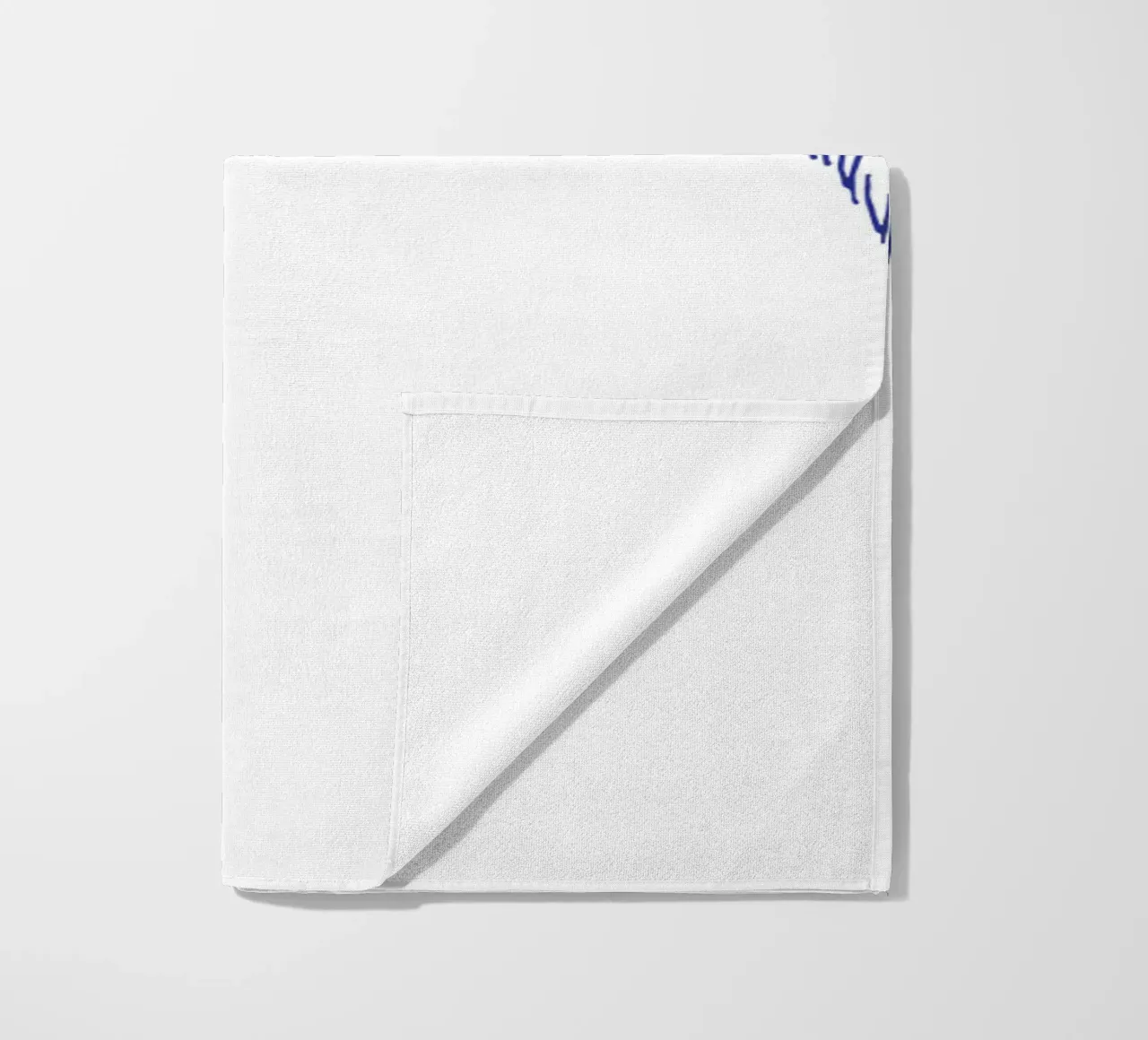 Newfoundland telo mare da Blue on White