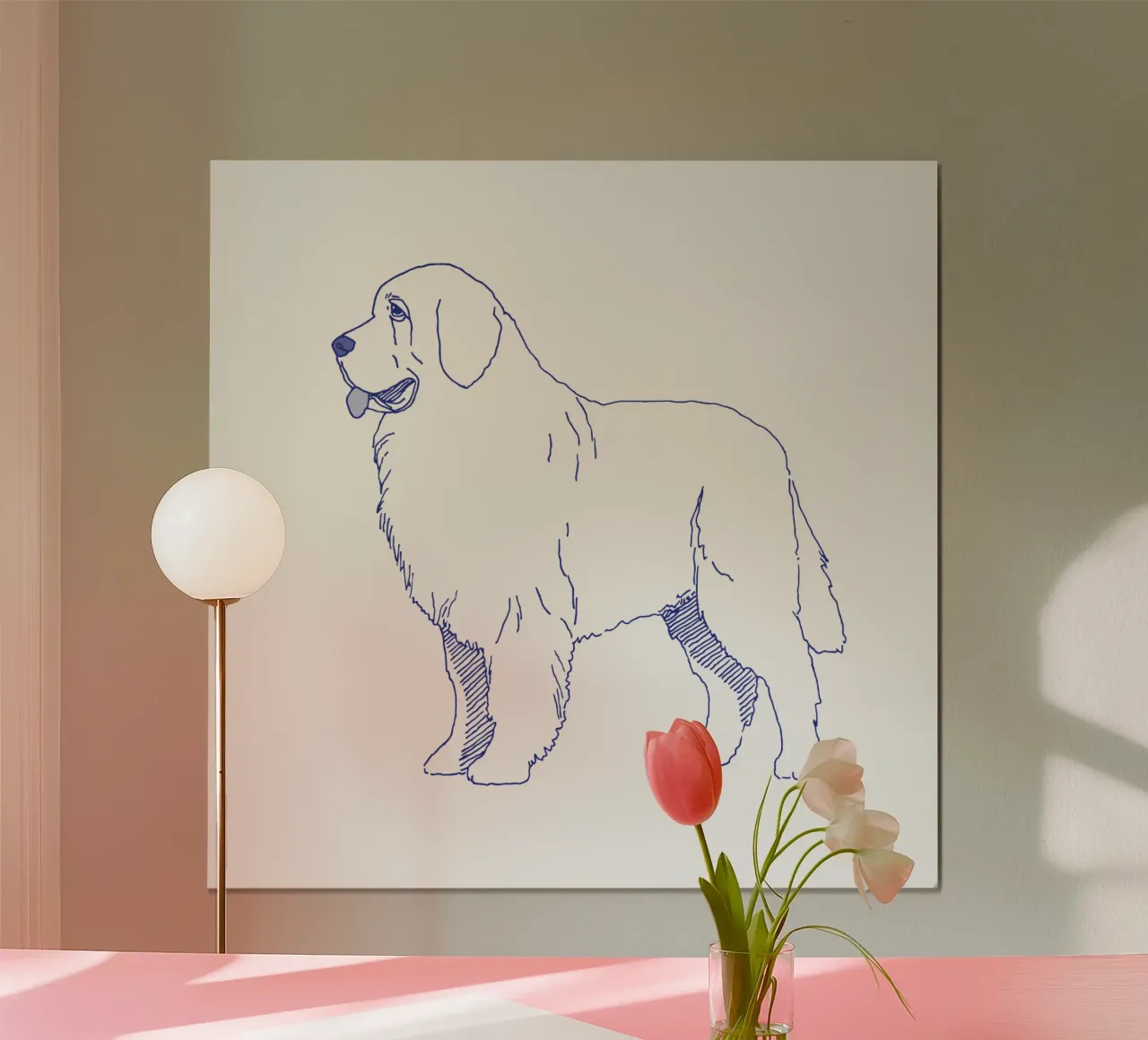 terranova poster da Blue on White