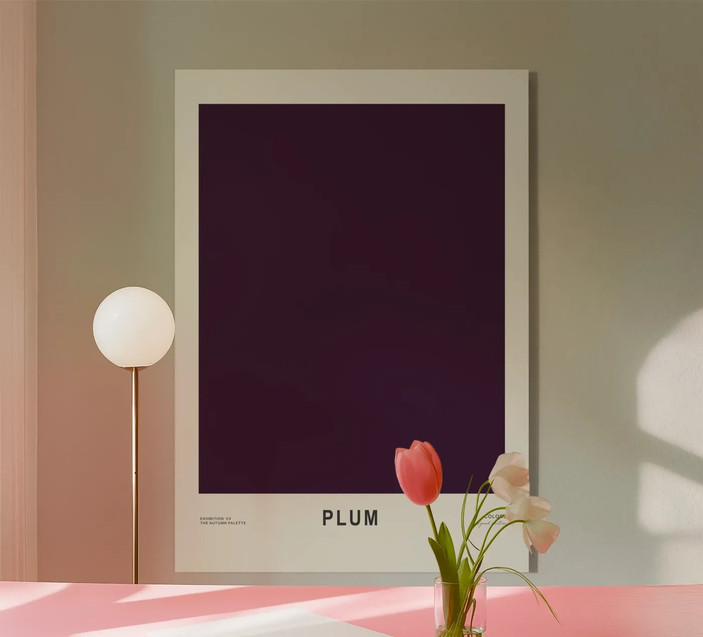 Plum Acryl-Glas von treechild