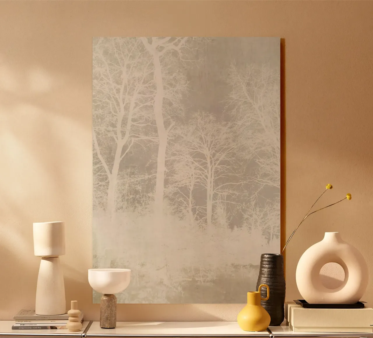 white silhouettes plexiglass da Visuelle Poesie am Wegesrand