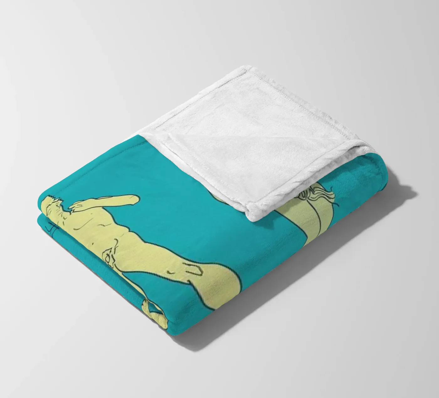 Empört Euch! fleecedeken van Andreas Wundersee