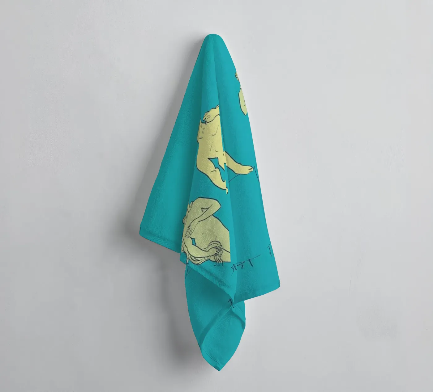 Empört Euch! towel by Andreas Wundersee
