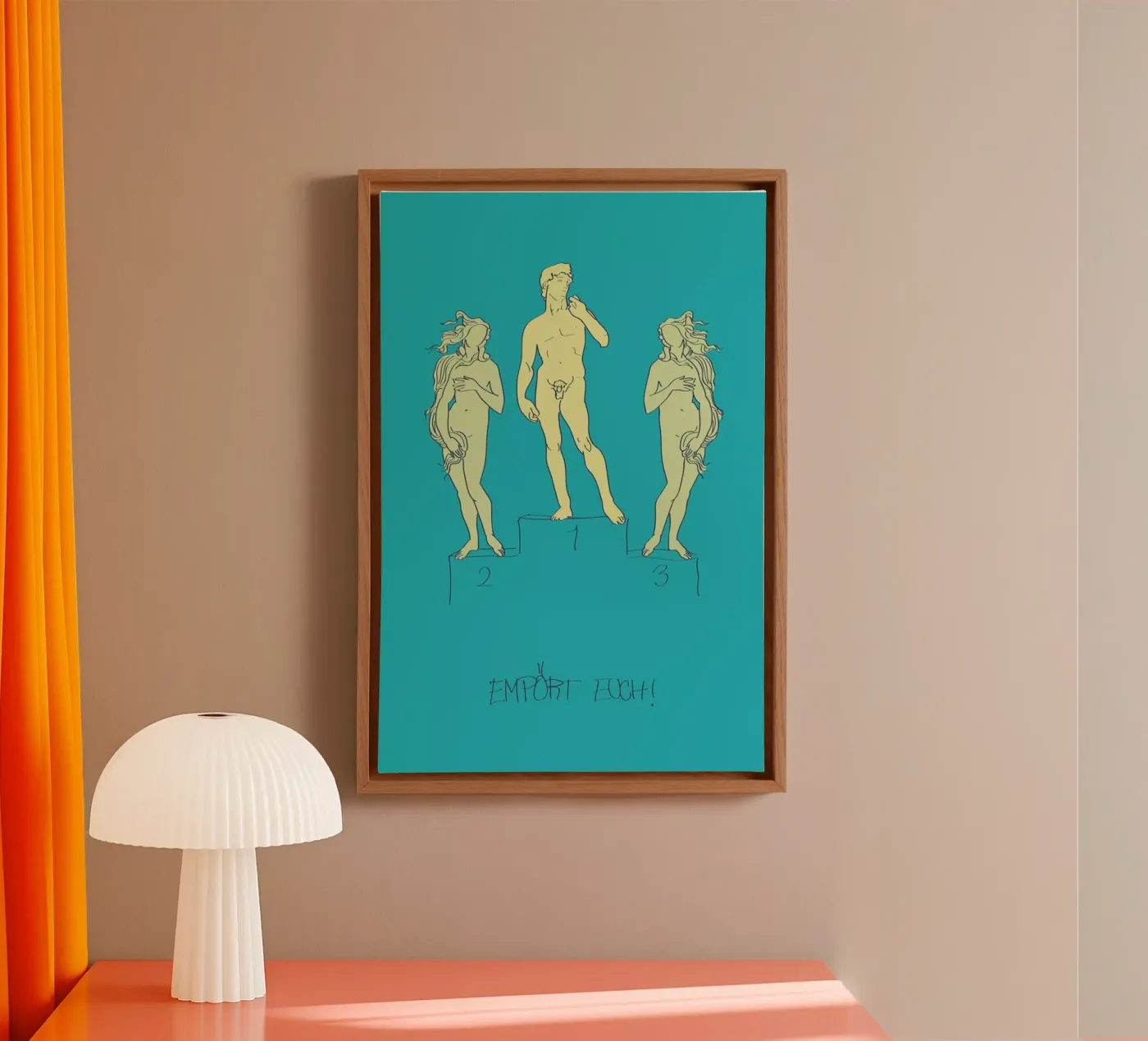 Empört Euch! tela da Andreas Wundersee