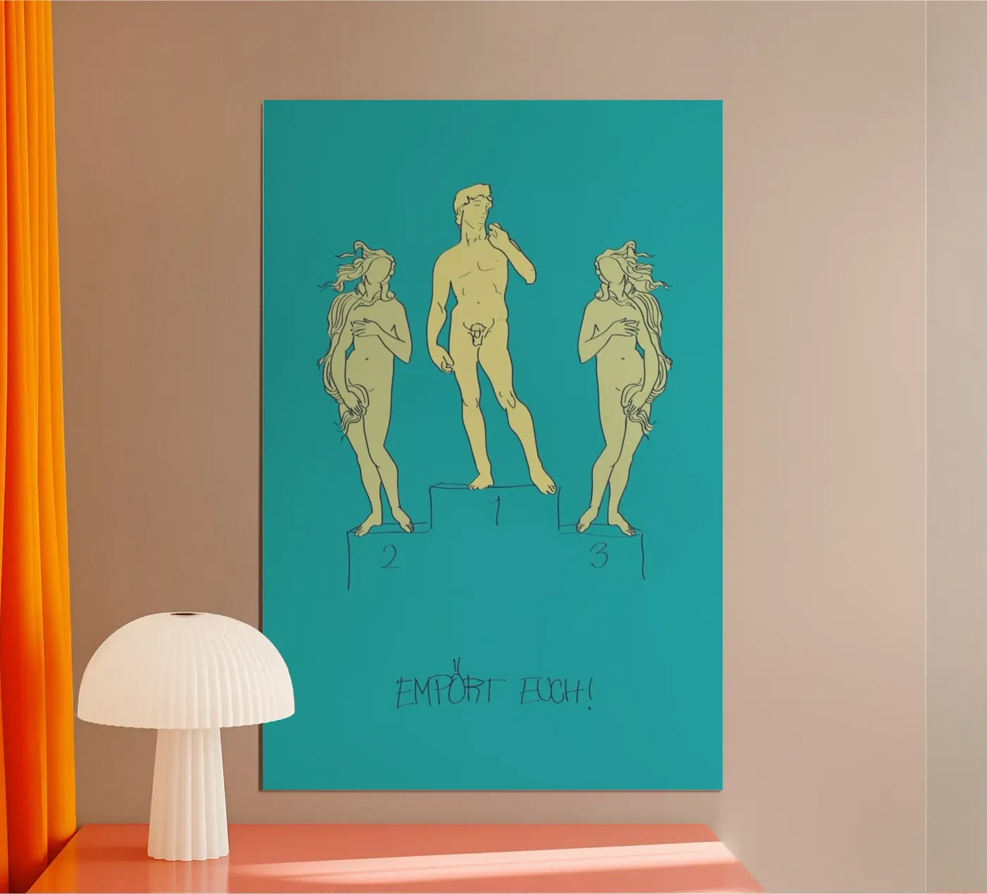 Empört Euch! Poster von Andreas Wundersee