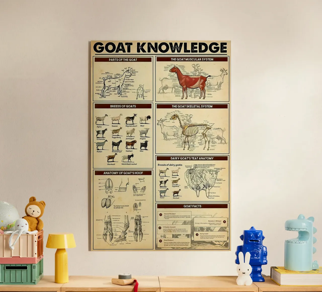 Goat Knowledge plexiglass da Maritiknowled
