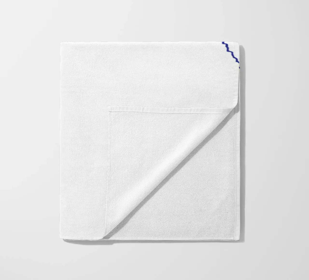 Goldendoodle telo mare da Blue on White