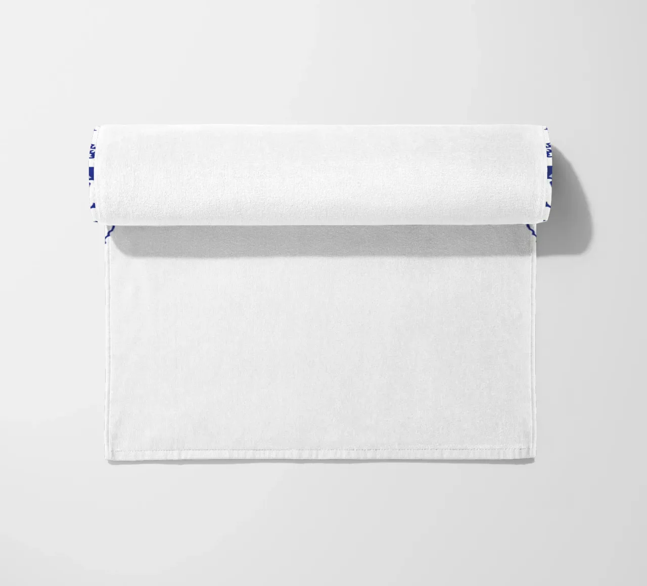 Goldendoodle telo mare da Blue on White