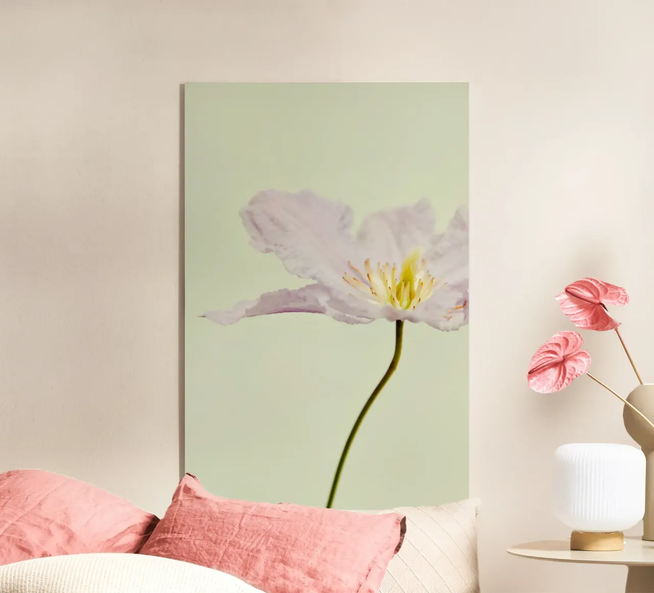 a flower plexiglass da Visuelle Poesie am Wegesrand