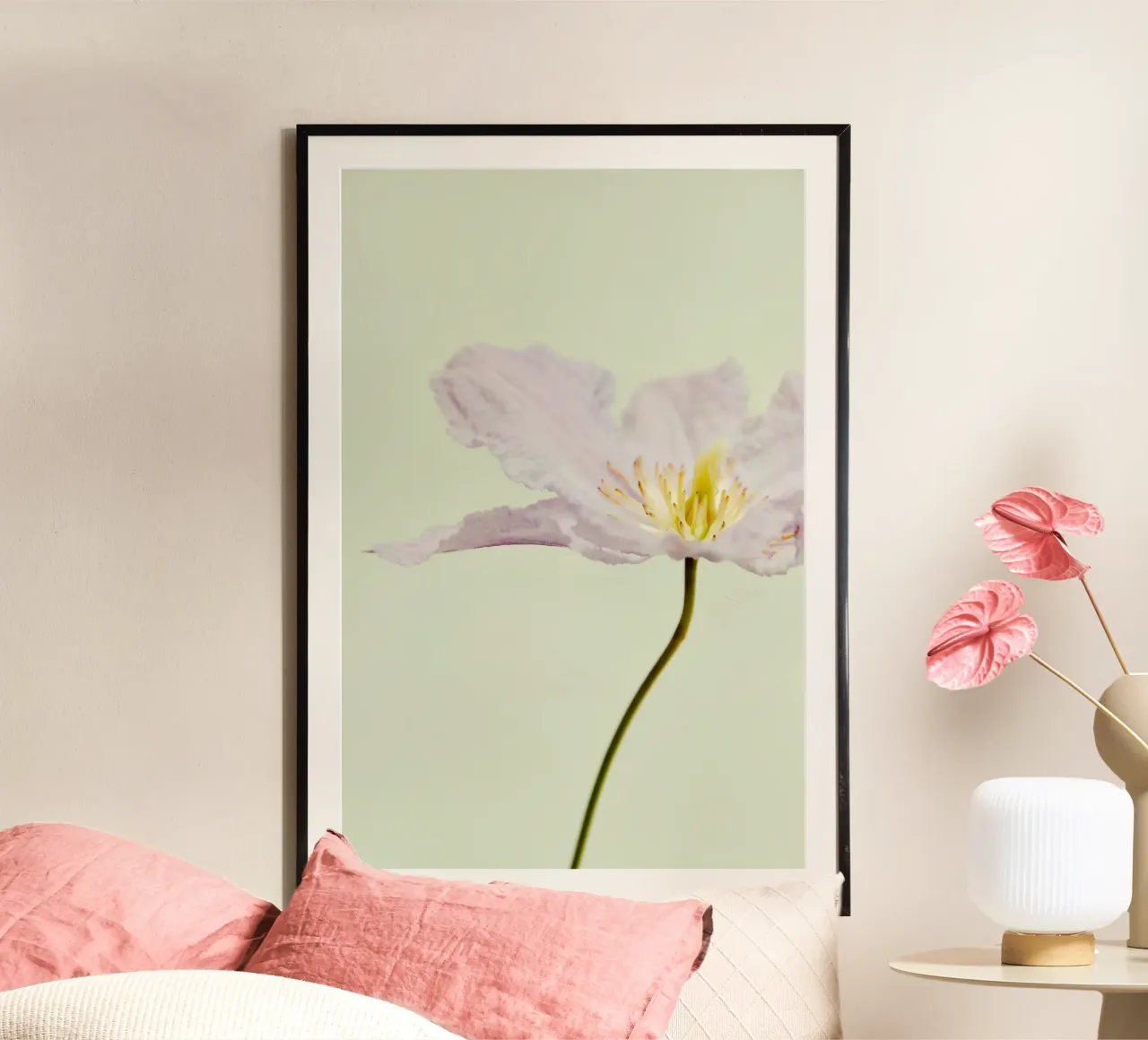 a flower poster da Visuelle Poesie am Wegesrand