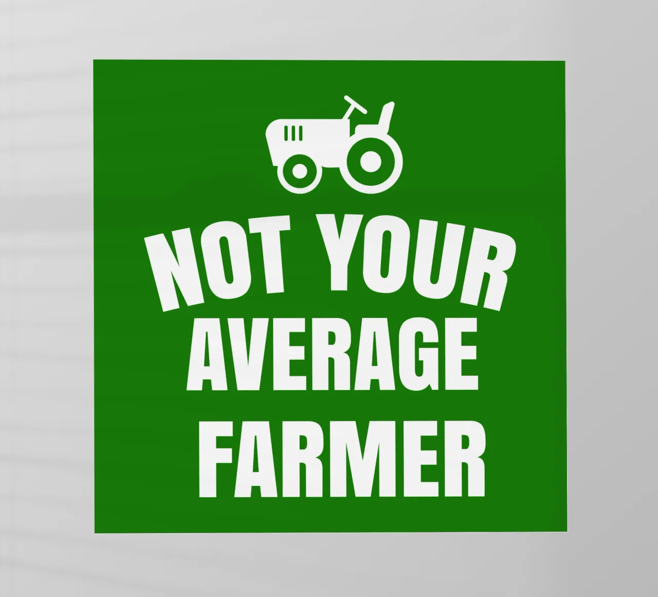 Not your average farmer pellicola backlit da mygreenvalue