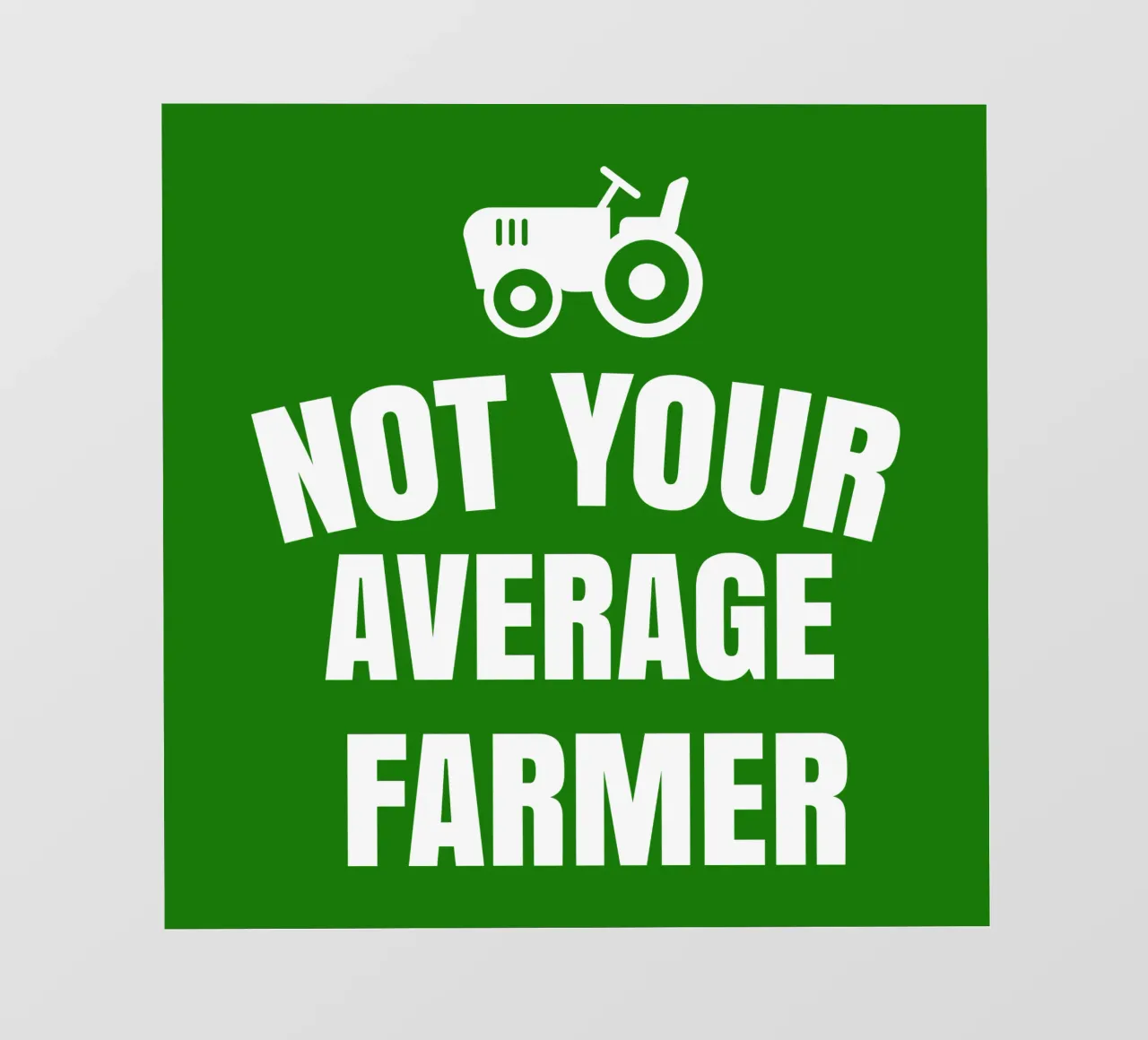 Not your average farmer pellicola backlit da mygreenvalue