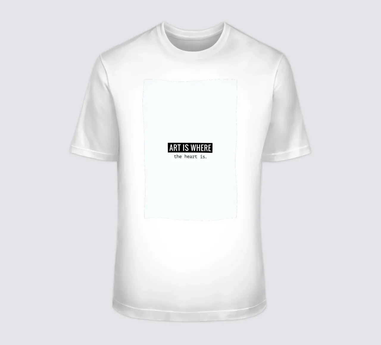 Art is where the heart is camiseta de Andreas Wundersee