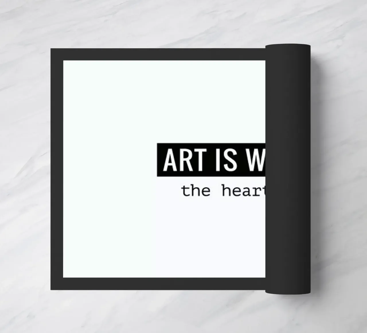 Art is where the heart is zerbino da Andreas Wundersee