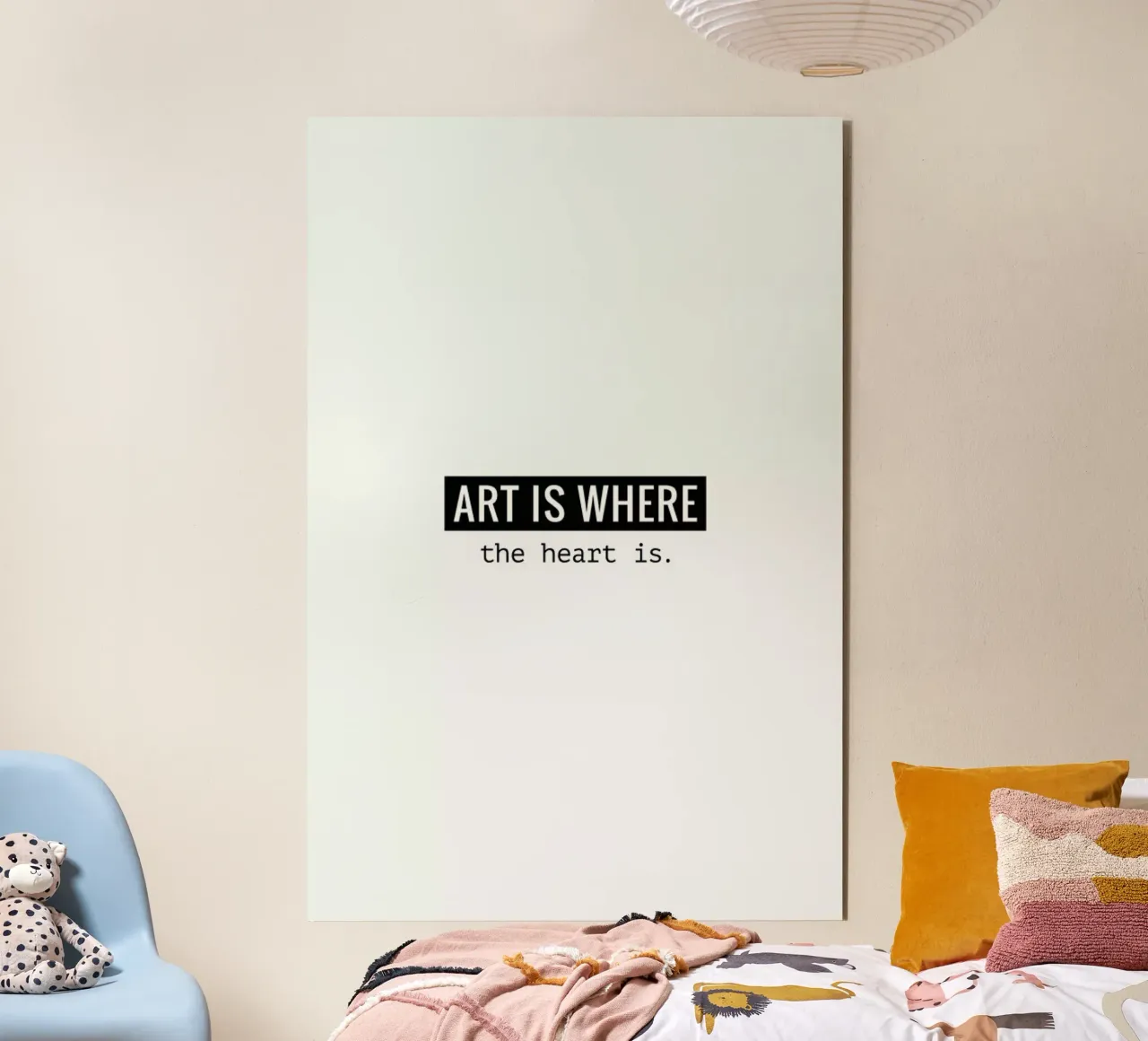 Art is where the heart is pannello forex da Andreas Wundersee