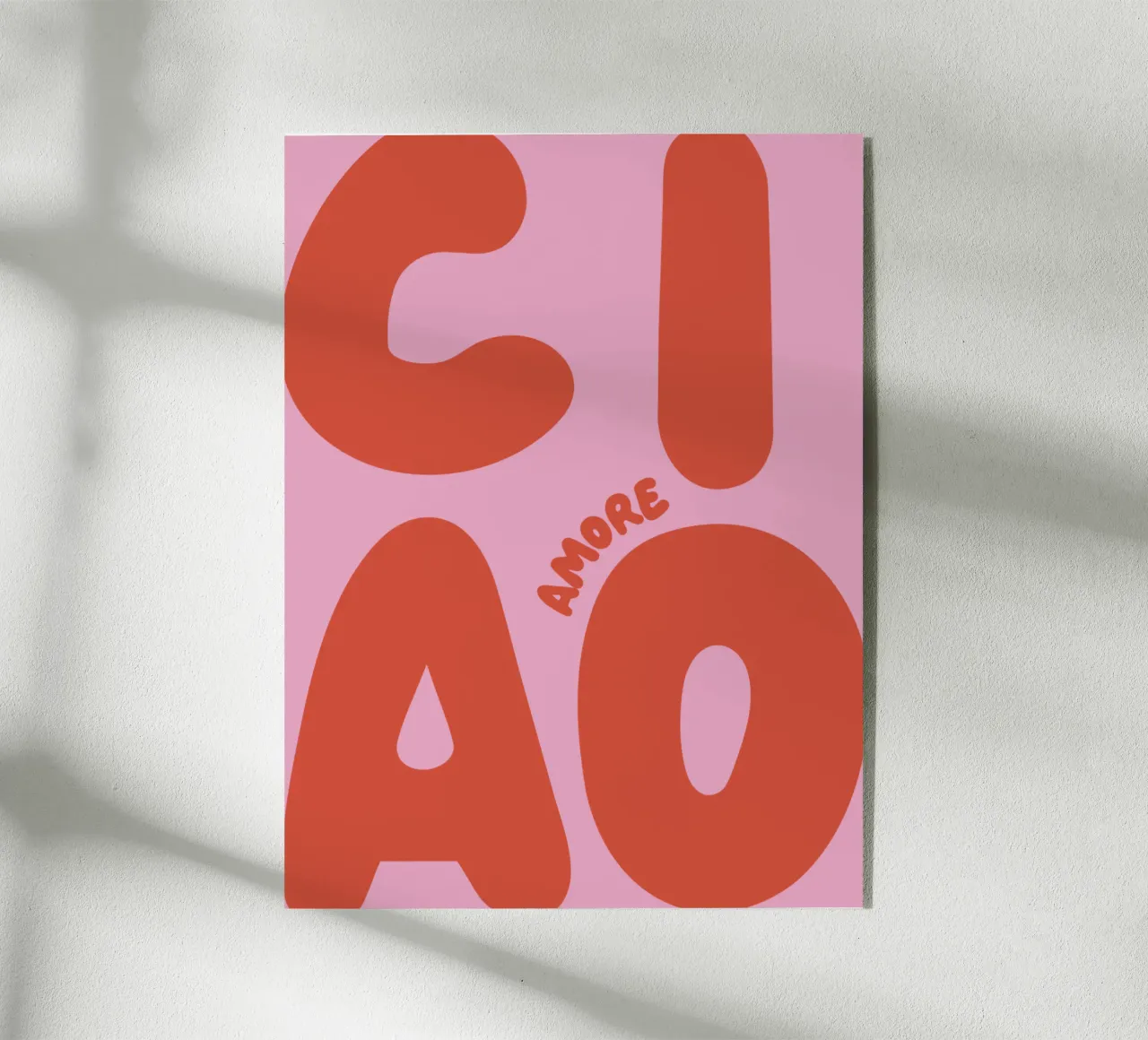 Ciao Amore plexiglass da we line studio - art