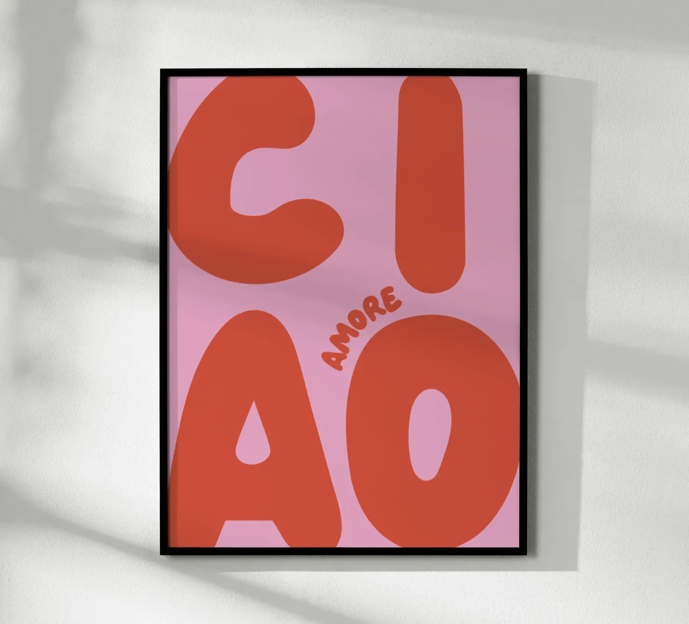 Ciao Amore poster da we line studio - art