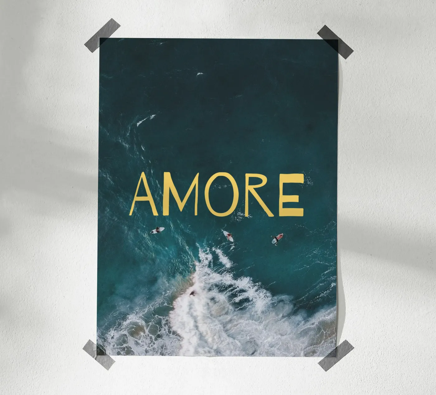 Amore poster by we line studio - design