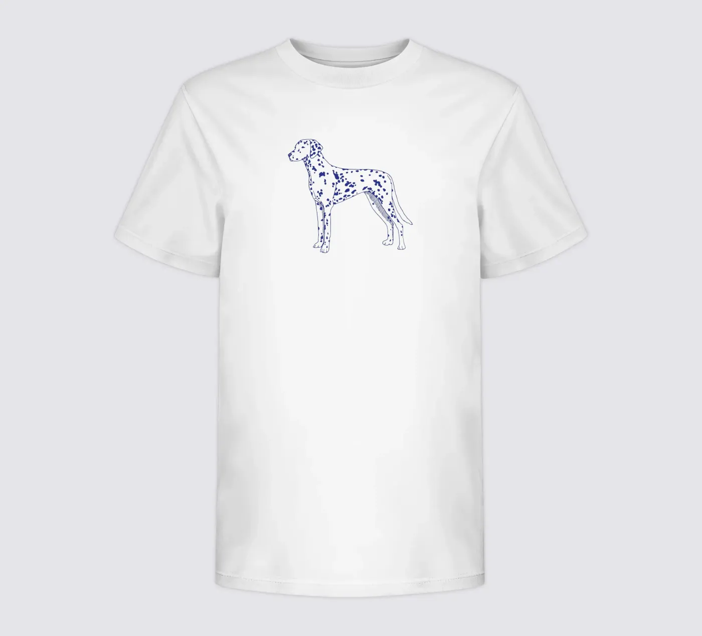 dalmata t-shirt bambini da Blue on White