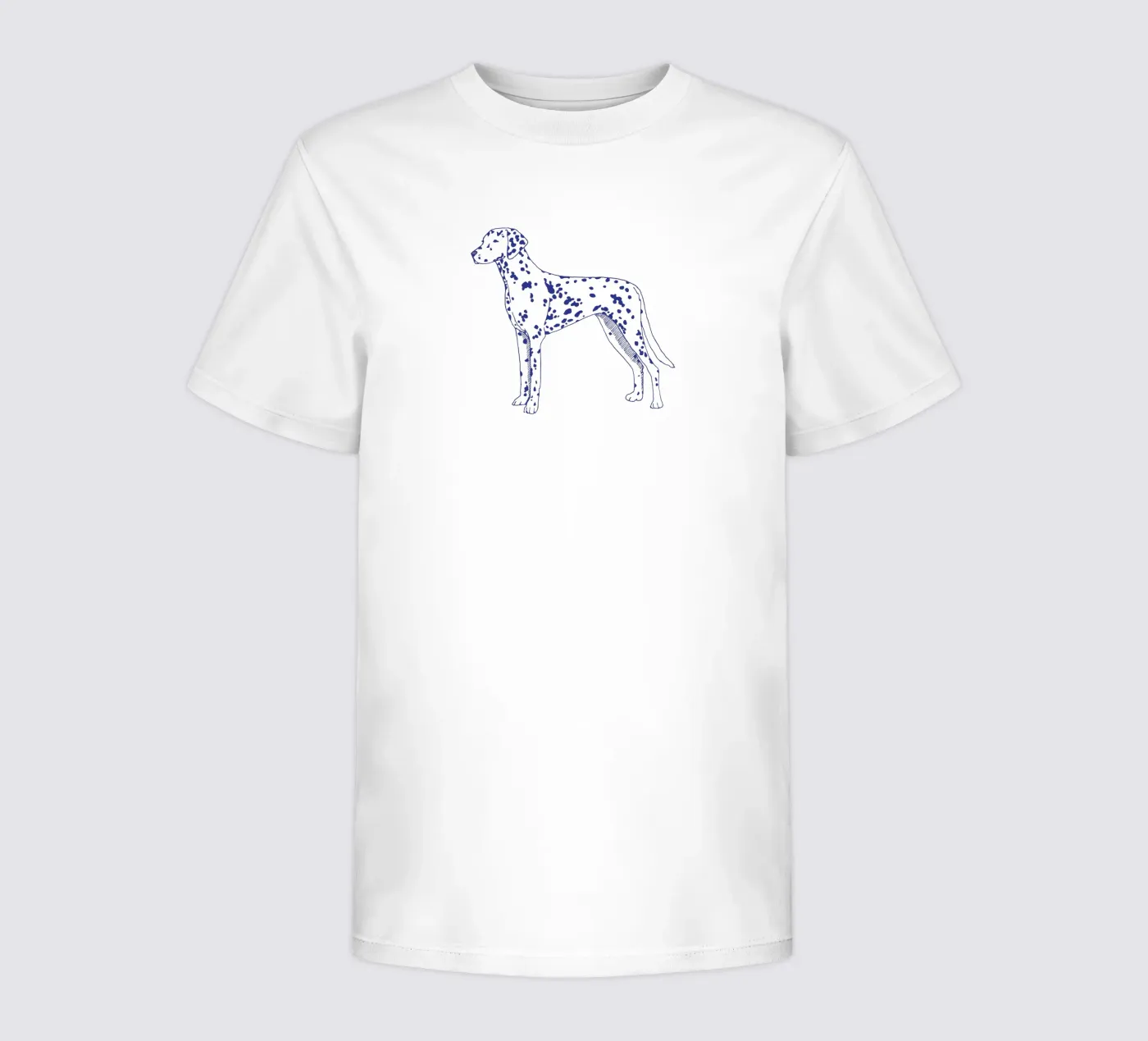 dalmata t-shirt bambini da Blue on White