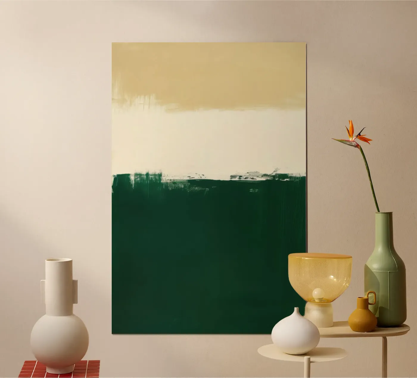 Emerald Threshold Poster von Colormenta