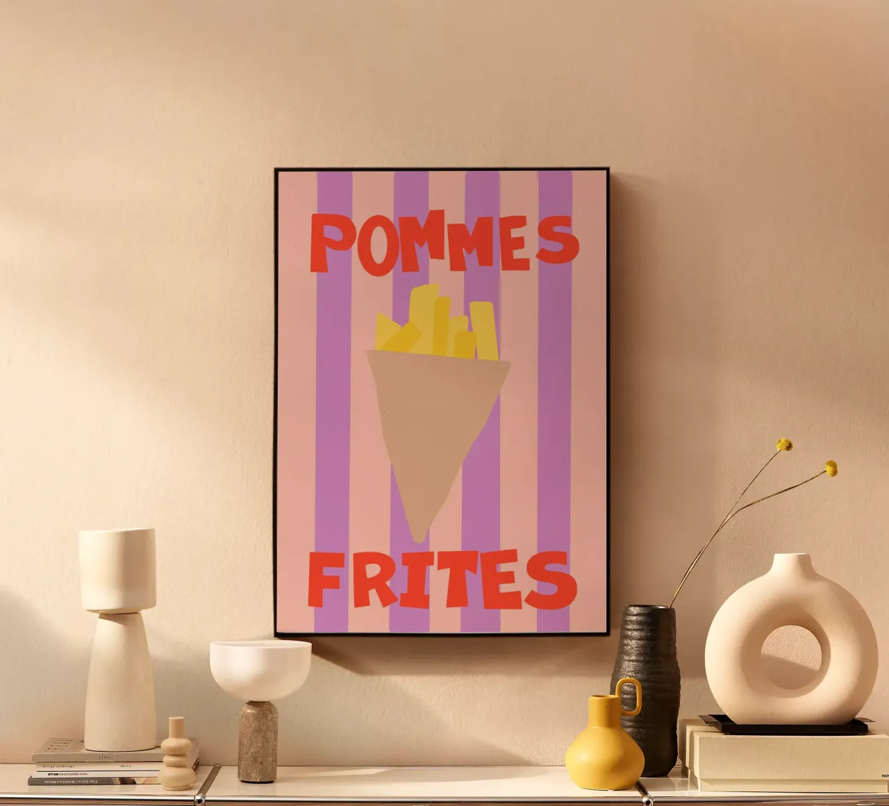 Pommes Frites plexiglass da SanniBee.