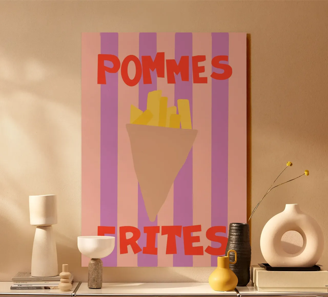 Pommes Frites plexiglass da SanniBee.