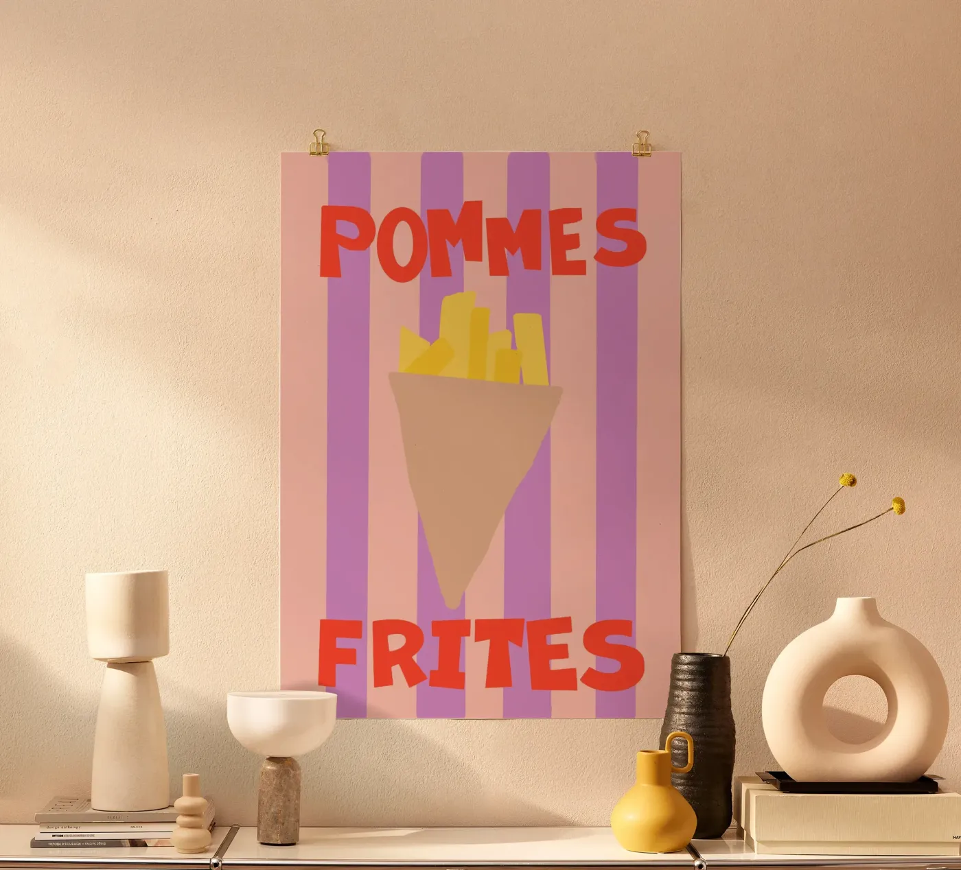 Pommes Frites poster da SanniBee.