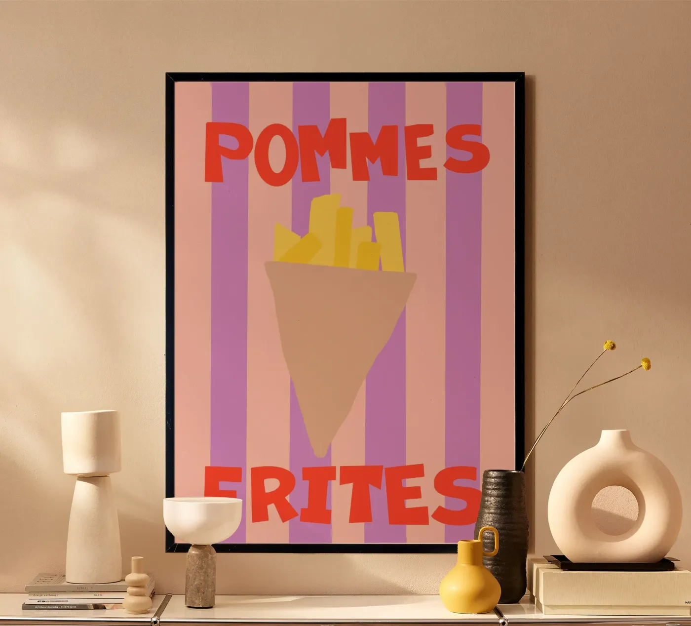 Pommes Frites poster da SanniBee.